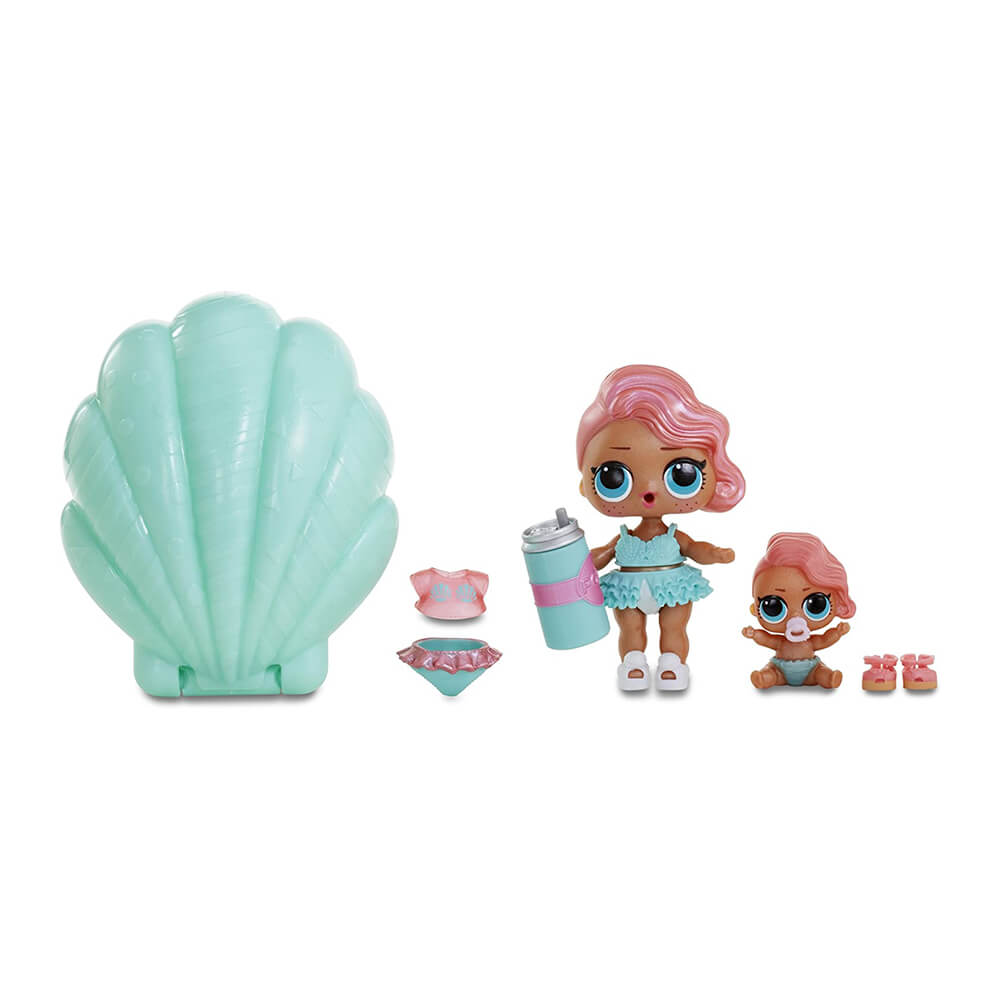 Кукла LOL Surprise Pearl (Лол-сюрприз Жемчужина) (бирюзовый шар) - 5